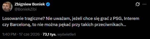 HIT! Tak Zbigniew Boniek SKOMENTOWAŁ losowanie Lecha i Górnika w el. do LM!